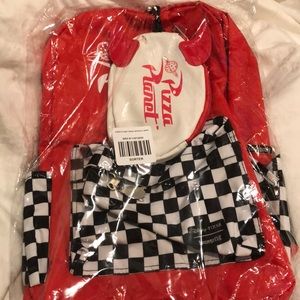 Toy Story Pizza Port Backpack Brand New